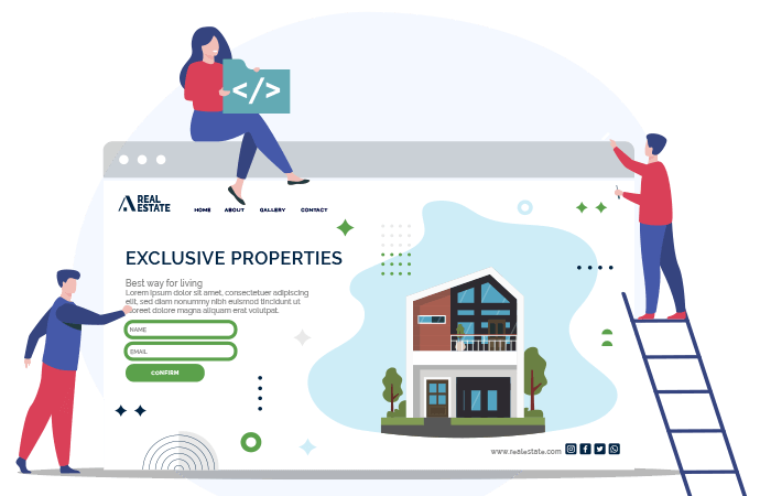 Dedicated Real Estate Website Development Company Benefits