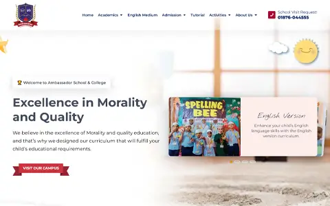   Educational Website Design